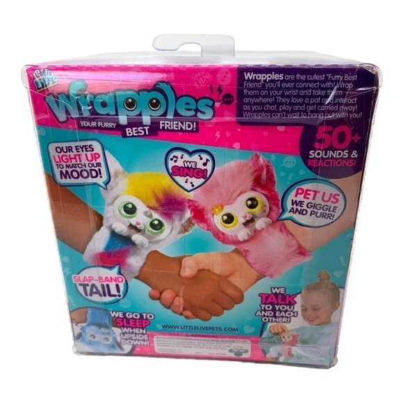 Little Live Pets Unicorn Wrapples Una Multi Rainbow Color 50+ Sounds Interactive - Picture 3 of 6